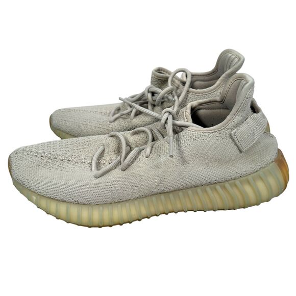 Adidas Yeezy Boost 350‎ V2 Sesame Mens 11 Sneaker Shoes Beige Lace Low Authentic main image 8